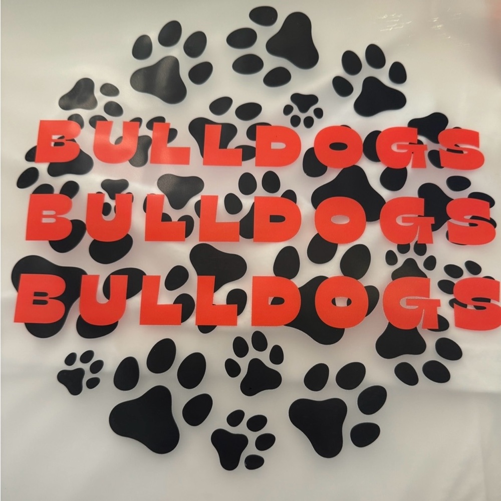 BULLDOGS DTF’s for TShirts